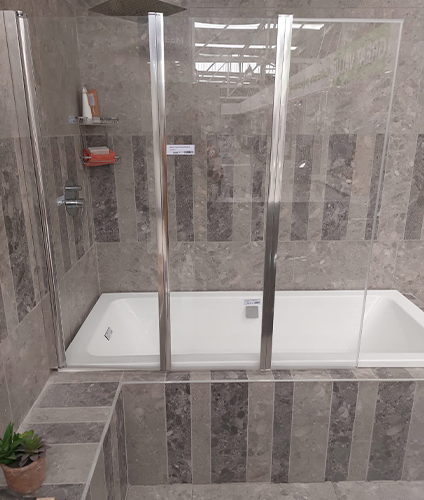 Floor and wall tiling