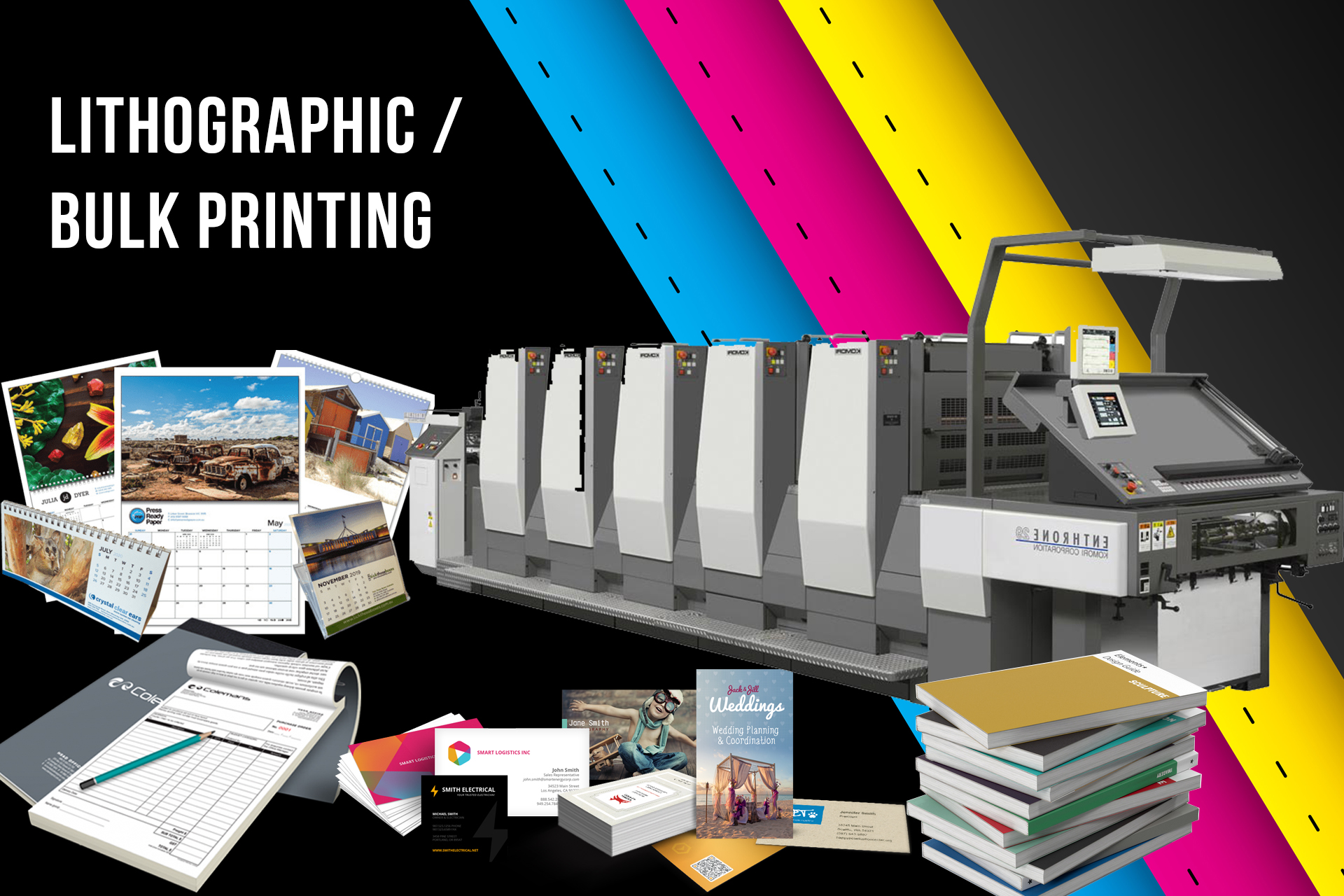 Lithographic Bulk Printing